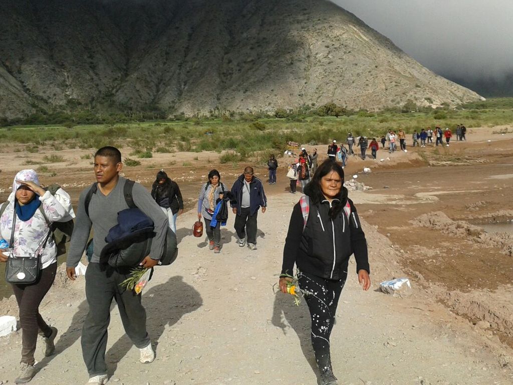 Peregrinos de Punta Corral