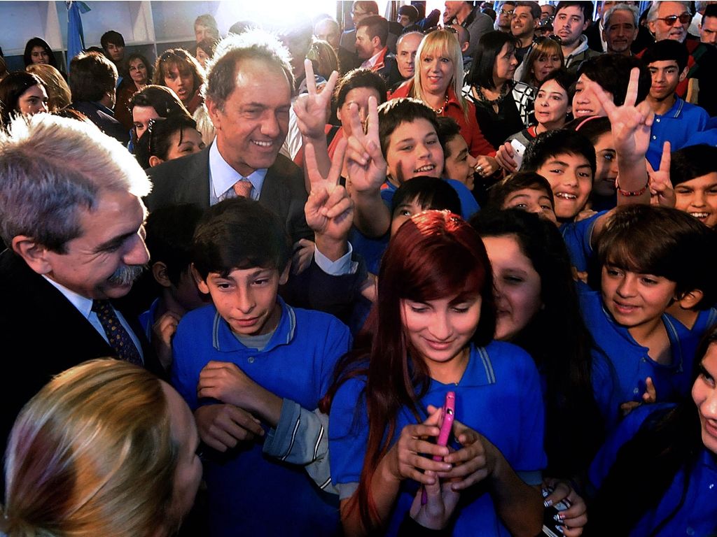 Acto en la ciudad de Campana