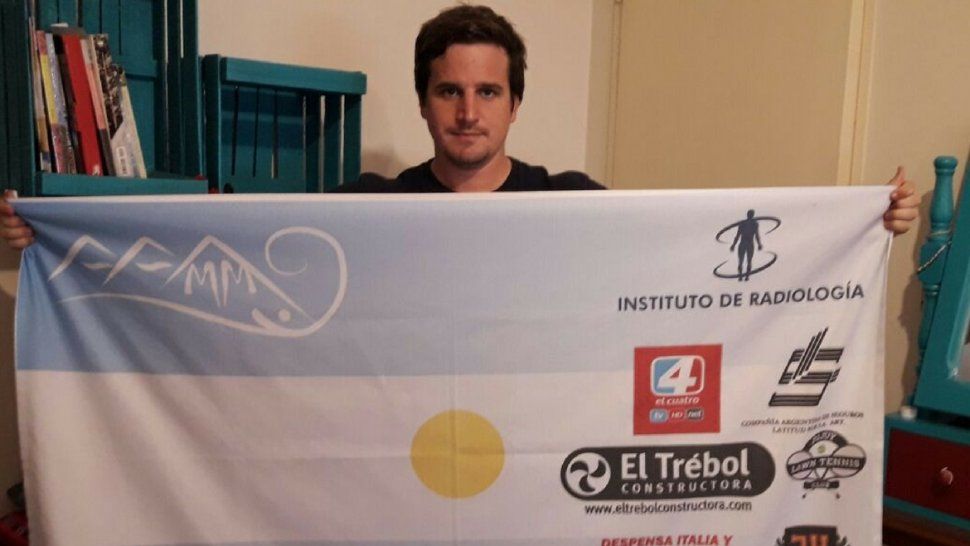 Jujeño por adopción: representa al país en la Copa Mundial de Natación en Aguas Frías