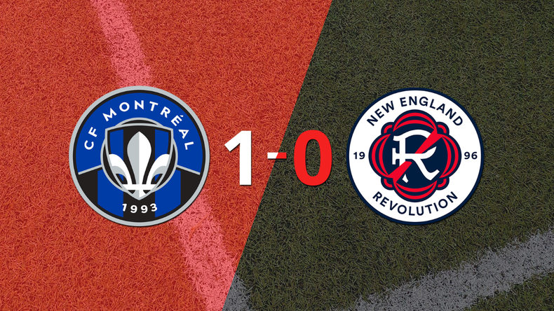 CF Montréal le ganó 1-0 como local a New England Revolution