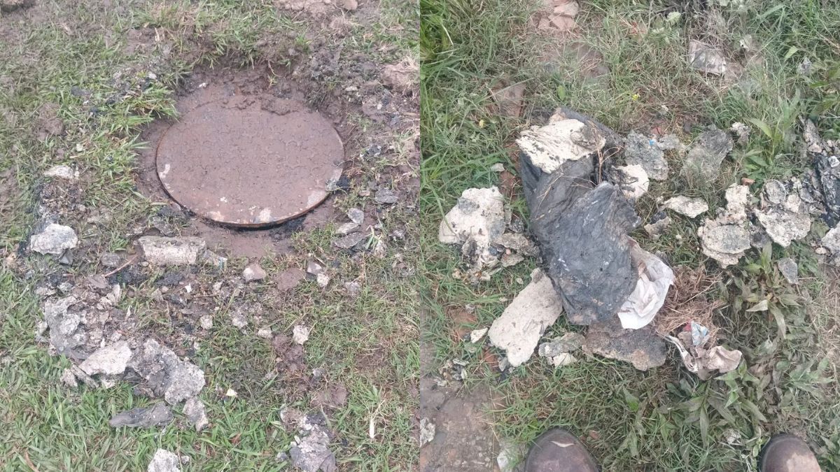 Colapsó una cloaca en Palpalá.