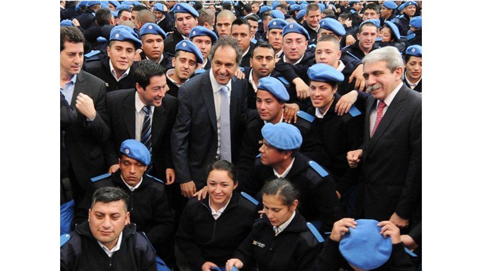 Acto en Malvinas Argentinas
