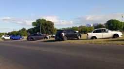 Fueron a recibir a la Selección y les robaron las ruedas del auto.&nbsp;