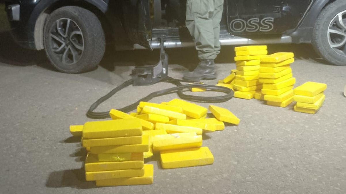 En la Ruta 34 en Jujuy se decomisaron 66 kilos de cocaína y más de 117 kilosde marihuana