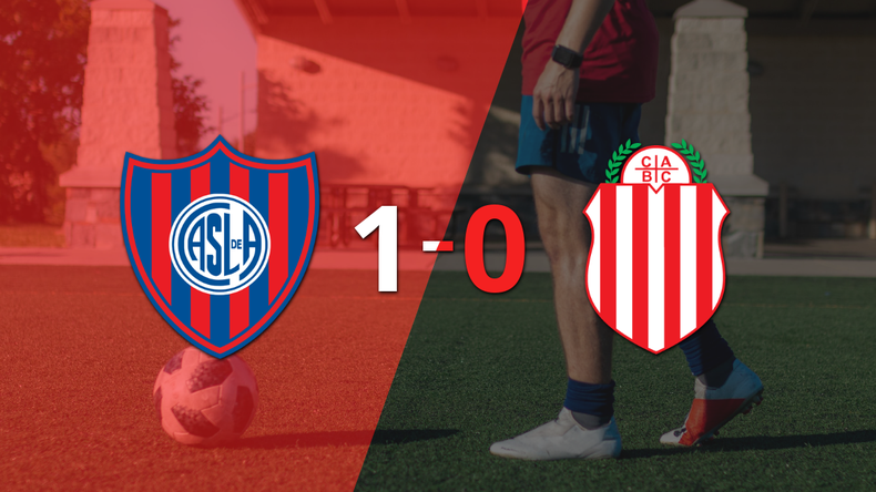 Barracas Central no pudo con San Lorenzo y cayó 1-0