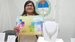 La flamante ganadora.