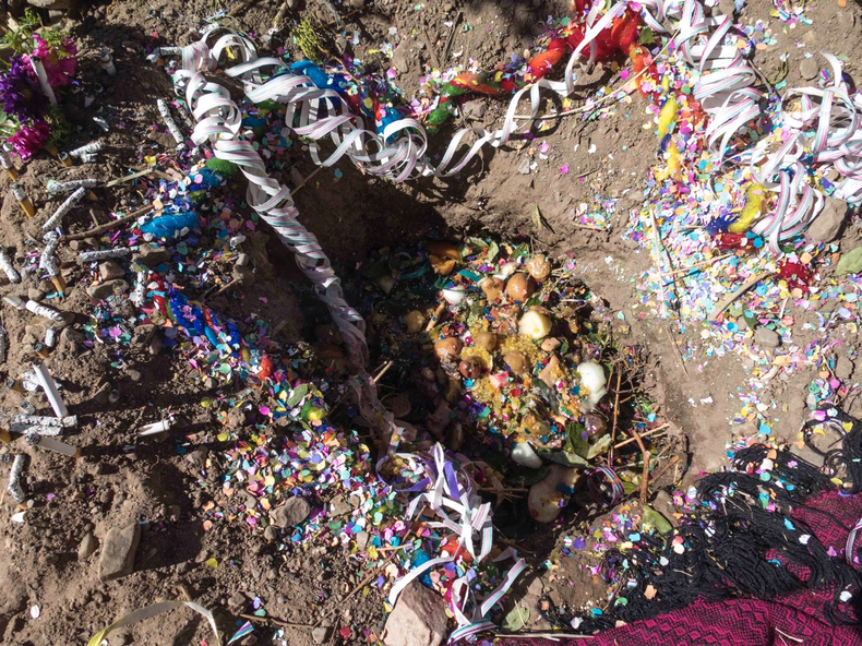 Ceremonia de la Pachamama.