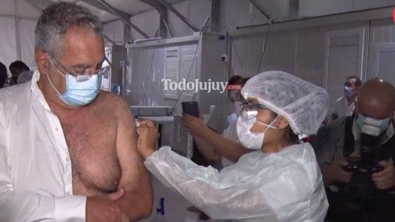 Vacunación en Jujuy contra el coronavirus