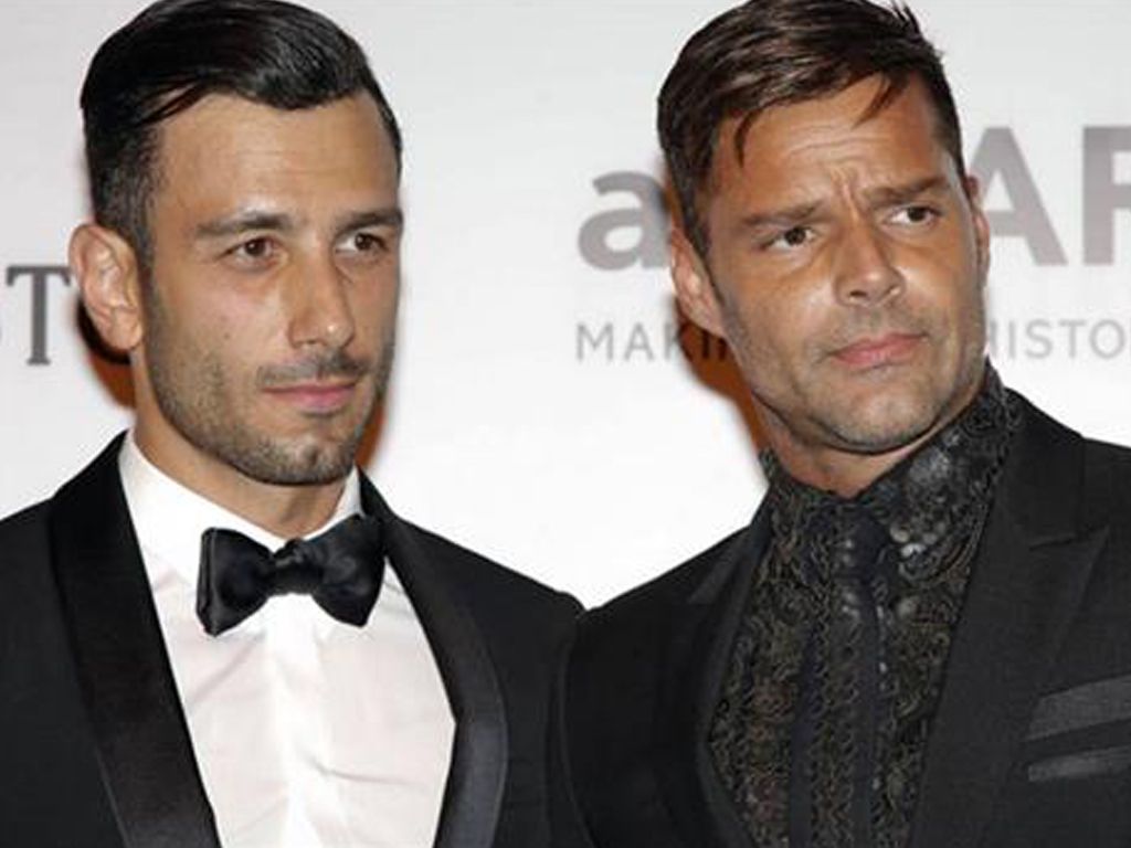 Ricky Martin y su novio