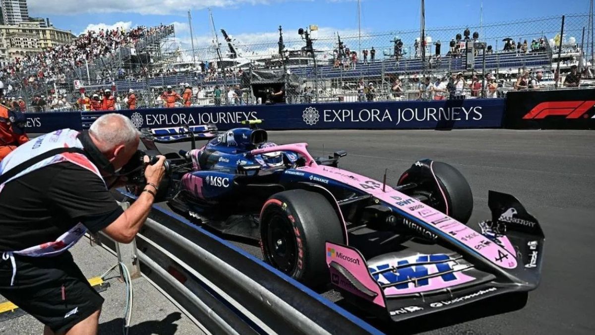 Franco Colapinto corre en el GP de España