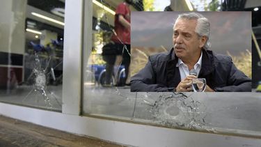 Alberto Fernández se refirió a la amenaza a Messi en Rosario.