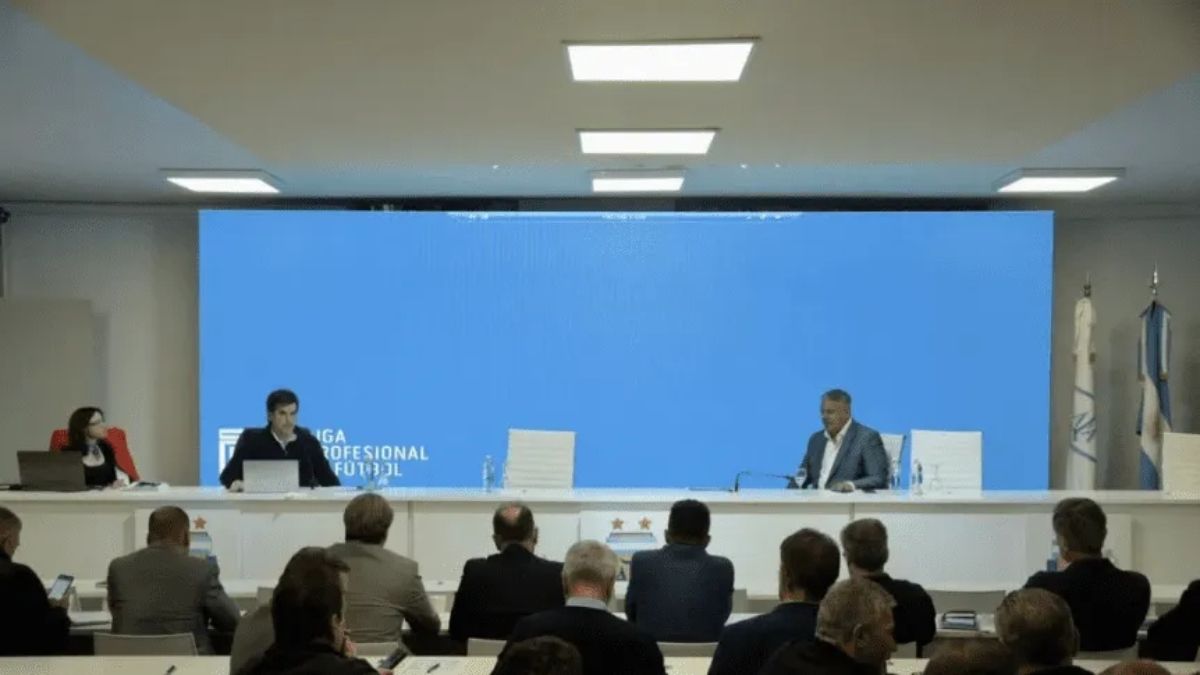 Se definió en AFA la manera en que se desarrollará el fútbol argentino el año que viene.