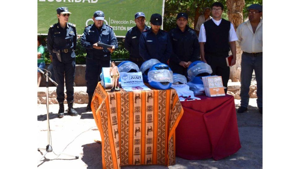 Entrega de cascos