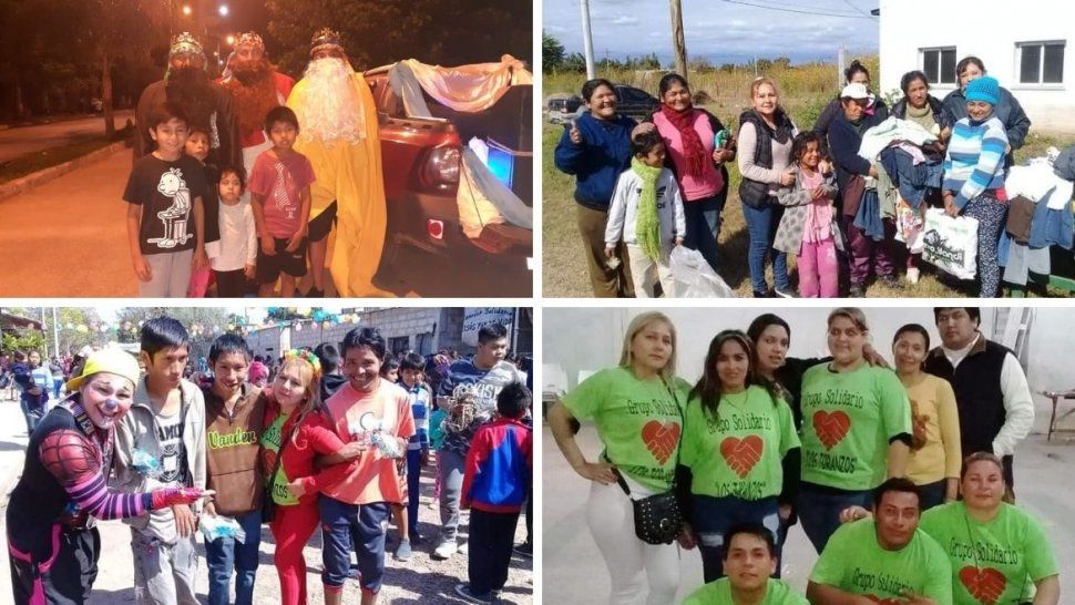 Grupo solidario Los Toranzos.&nbsp;