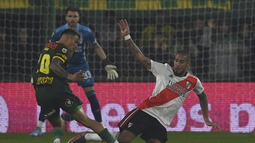 El Millonario y Defensa y Justicia empataron sin goles. /Foto: Twitter River Plate
