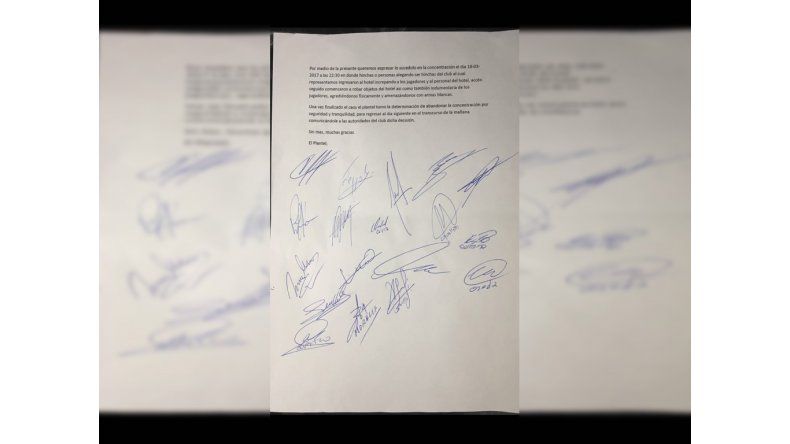 Comunicado del plantel