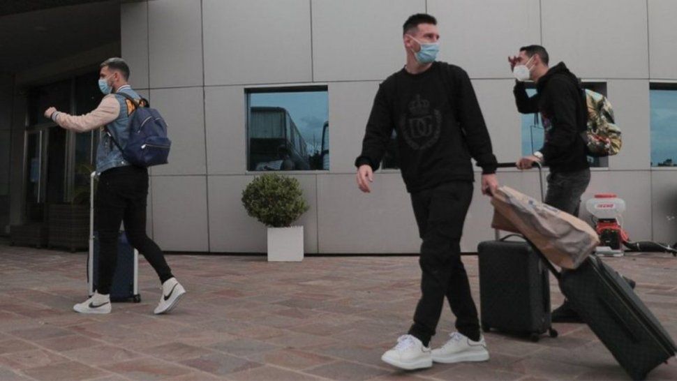 Llegó Messi para la Selección y salió la lista local sin Salvio