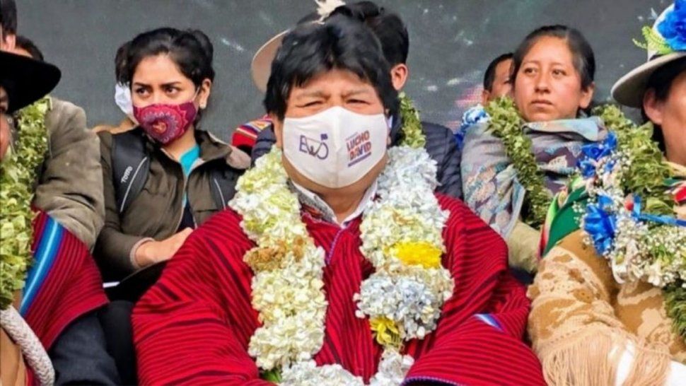 Evo Morales tiene coronavirus