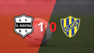 Apretada victoria de Riestra frente a Atlanta