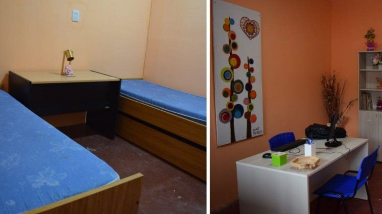 Un lugar para contener a mujeres y a sus hijos.