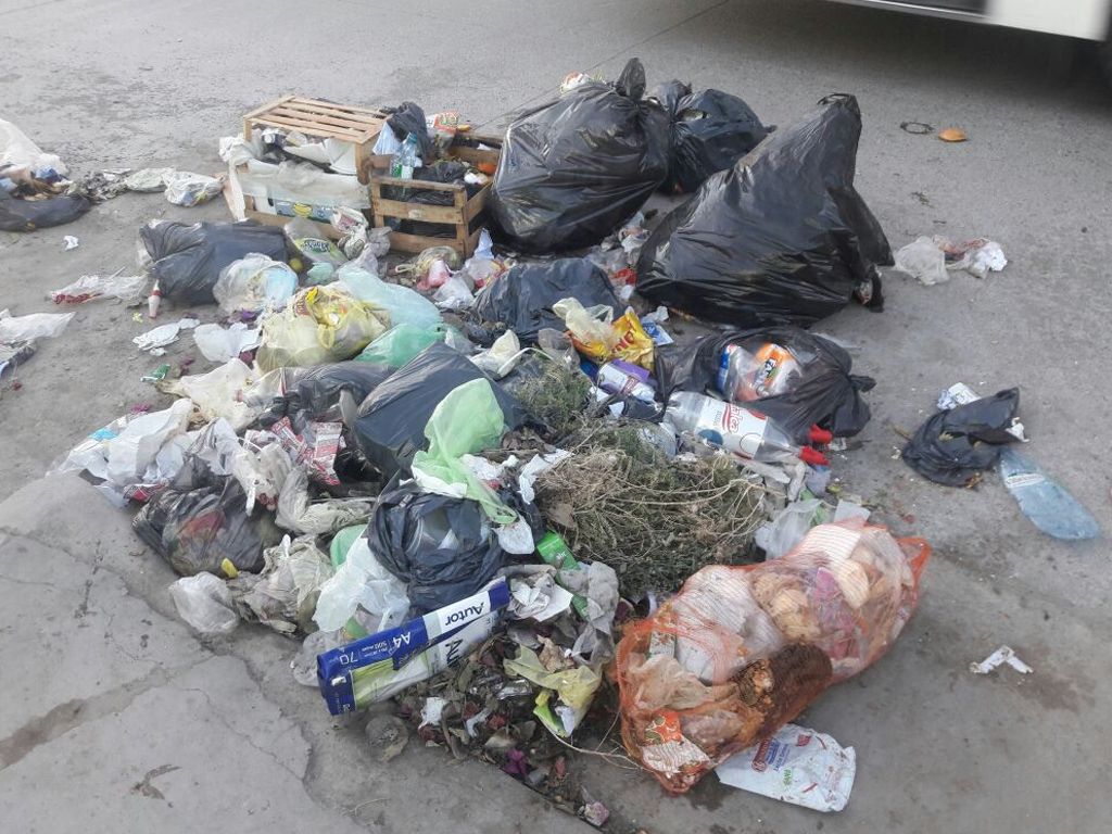 Basura en las calles