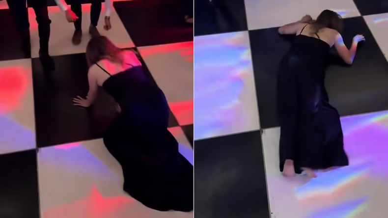 Cómo un baile en una boda se transformó en un fenómeno viral con su propio tutorial.