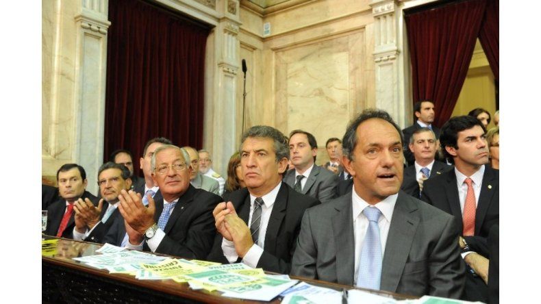 Fellner en el acto