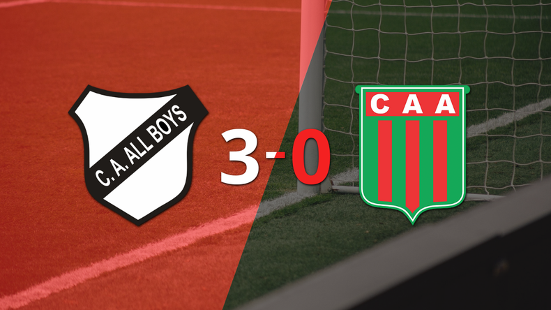 All Boys sentenció con goleada 3-0 a Agropecuario Argentino