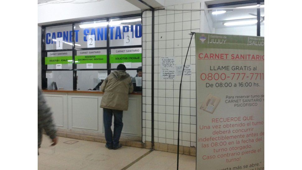 Oficina de Carnet Sanitario