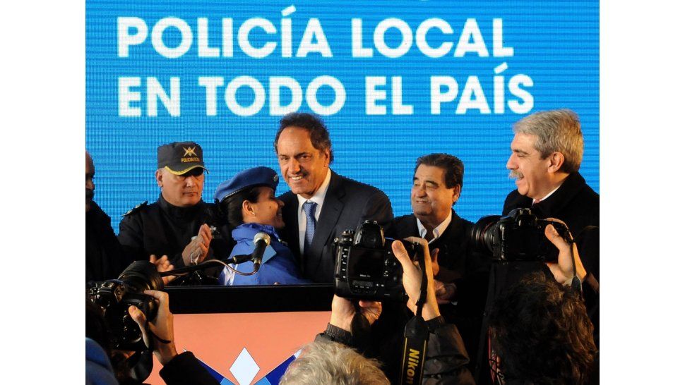 Acto en el municipio de Tres de Febrero