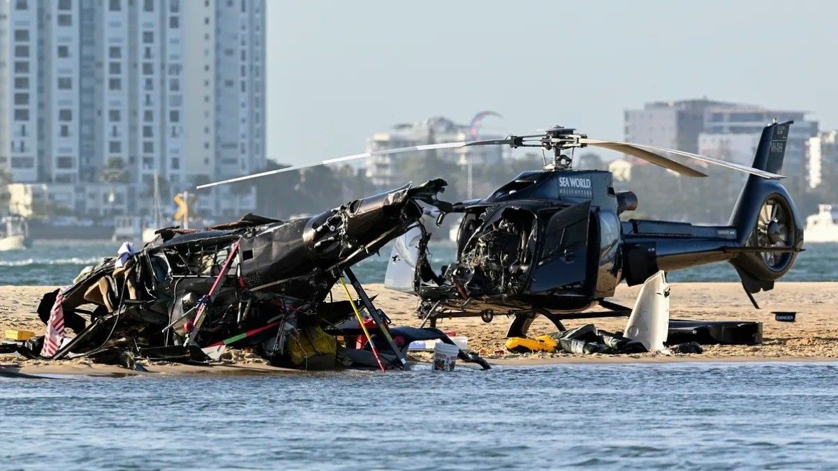 Australia: choque entre helicópteros produjo cuatro muertos.&nbsp;