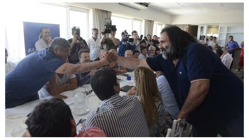 Pablo Moyano pidió unidad del PJ contra Macri y promete una marcha histórica