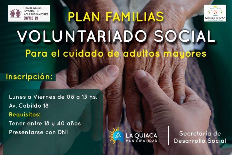 Programa de voluntariado social en La Quiaca.