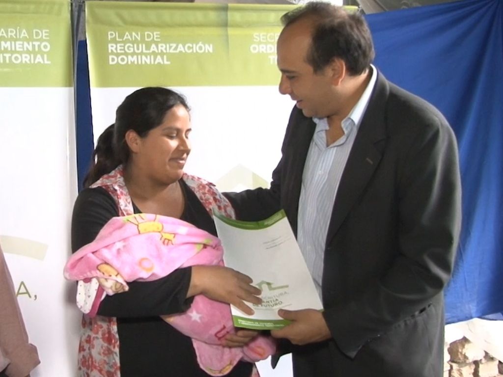 Entrega de escrituras