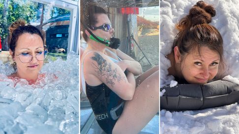 Todo Jujuy | Cómo se prepara para permanecer horas entre hielo, nieve y agua helada.
