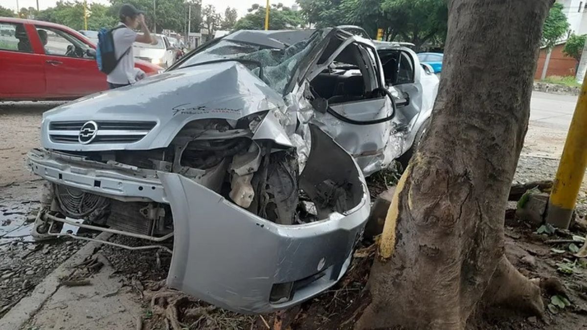 Libertador General San Martín: accidente de tránsito