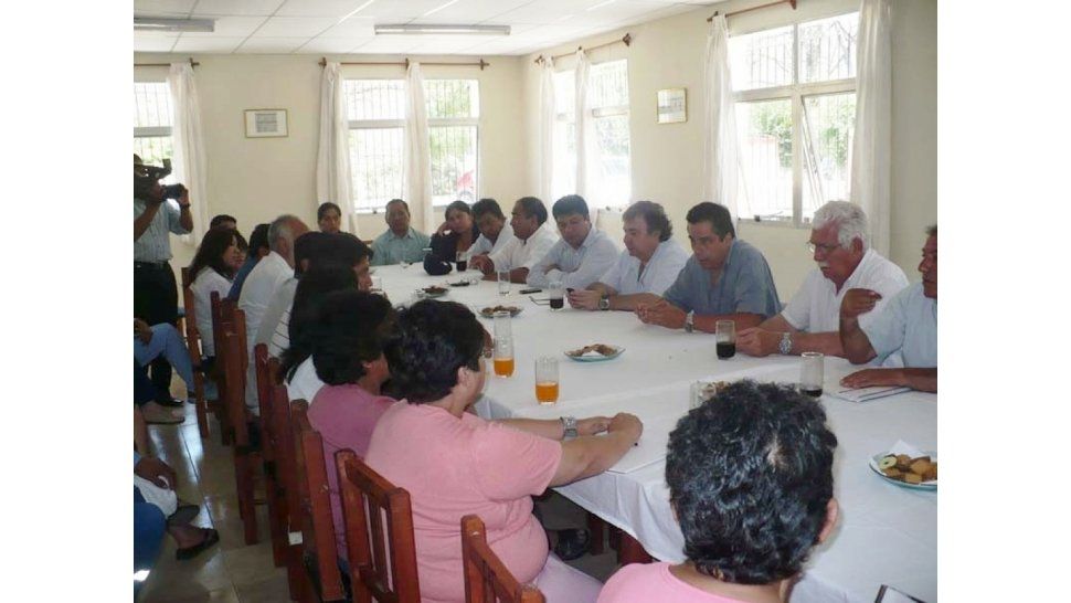 Reunión en Volcán