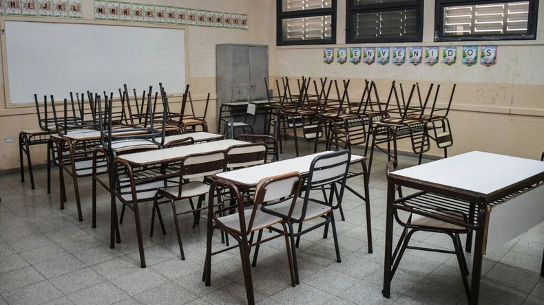 Paro docente en Jujuy (imagen ilustrativa).