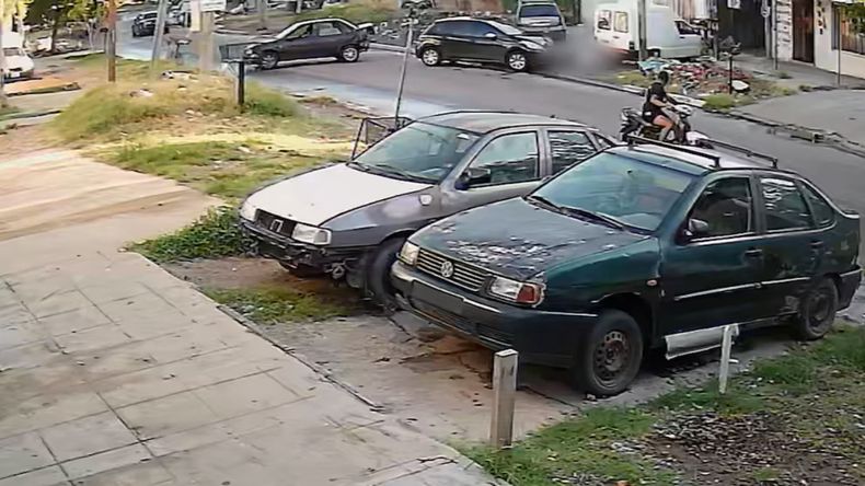 Choque y tragedia en La Matanza.