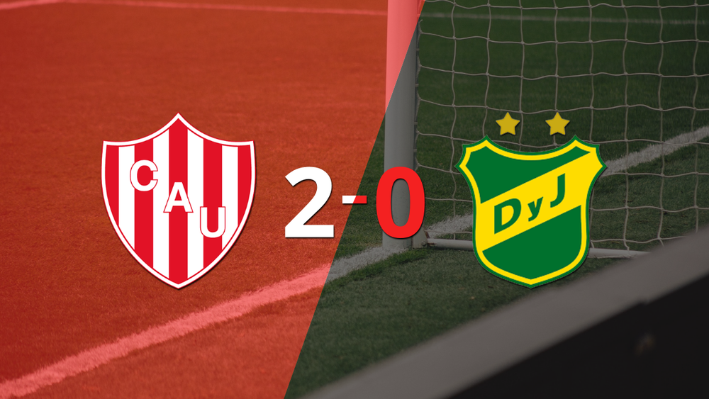 Unión derrotó 2-0 en casa a Defensa y Justicia