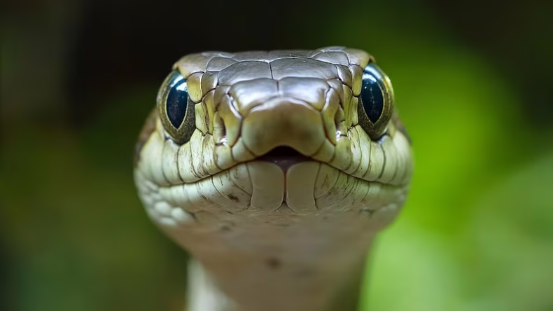 El hambre extrema de una víbora tras dar a luz la llevó a enfrentarse a una presa desmesurada para su tamaño.