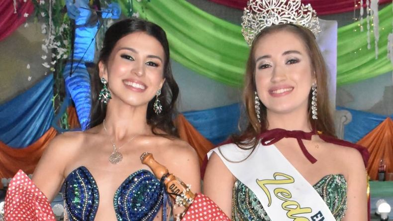 Josefina Blanco, representante provincial, junto a Catalina Dadah.
