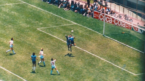 Todo Jujuy | Diego Maradona: fotos inéditas del gol a Inglaterra en 1986 - Foto: Joe OConnell