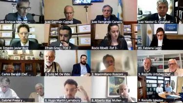 Audiencias de la Causa Cuadernos