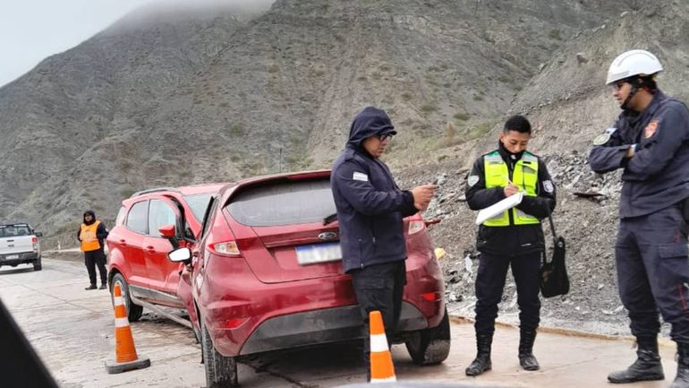 Siniestro entre Tumbaya y Purmamarca sobre Ruta 9