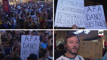 Qatar: argentinos reclaman por entradas para la final.&nbsp;