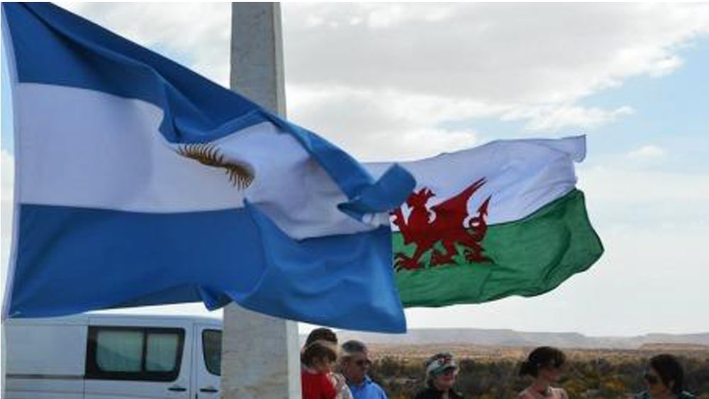 Acto homenaje en Chubut