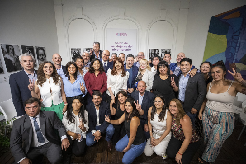 Reunión del Partido Justicialista jujeño con Cristina Kirchner.