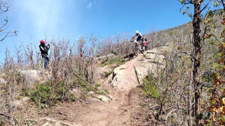 Catriel Abalos en el Panamericano de Mountain Bike en Estados Unidos