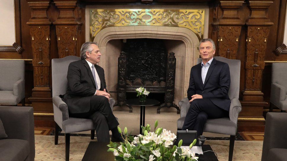 Transición en marcha: Alberto Fernández se reunió con Mauricio Macri en Casa Rosada